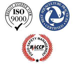 Logos certifications moulées truites